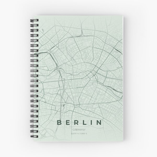 Item preview, Berlin Germany City Map - Minimalist Urban Art designed and sold by Ordinarytees.