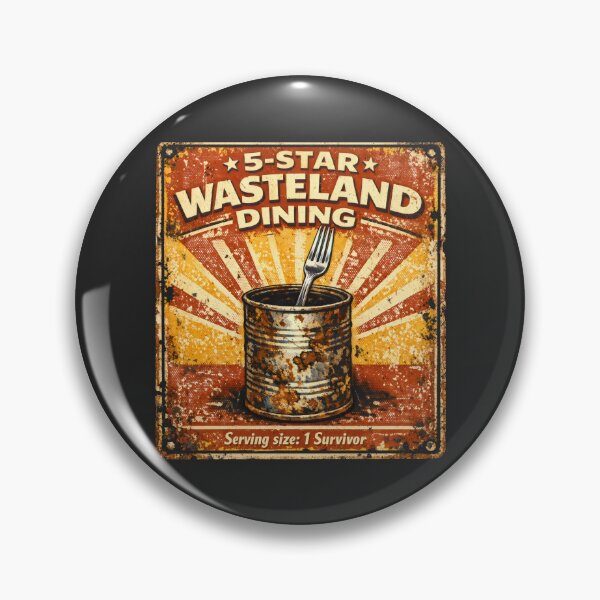 Artikelvorschau, 5-Sterne-Ödland-Restaurant, Survivalist Retro entworfen und verkauft von SplashTastic.