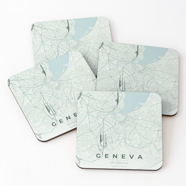 Item preview, Geneva Switzerland City Map - Minimalist Art designed and sold by Ordinarytees.