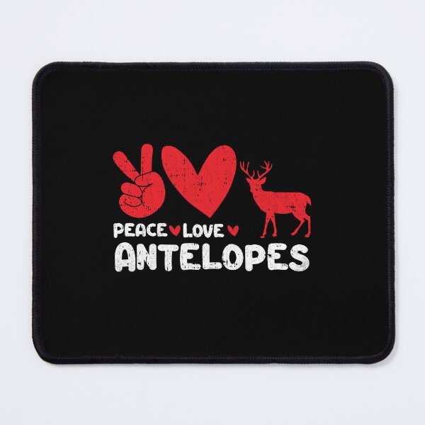 Item preview, Peace - Love - Antelopes Animals lover designed and sold by GabbyKash.