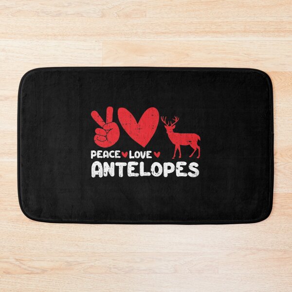 Item preview, Peace - Love - Antelopes Animals lover designed and sold by GabbyKash.