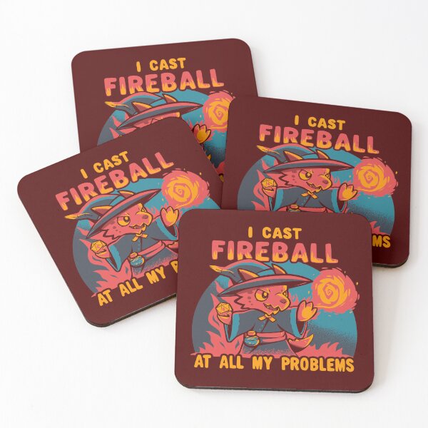 Item preview, I Cast Fireball at all my problems designed and sold by TechraNova.