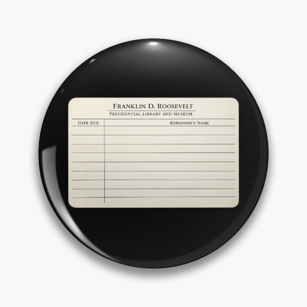 Item preview, Franklin D. Roosevelt designed and sold by Broken Antler Designs .