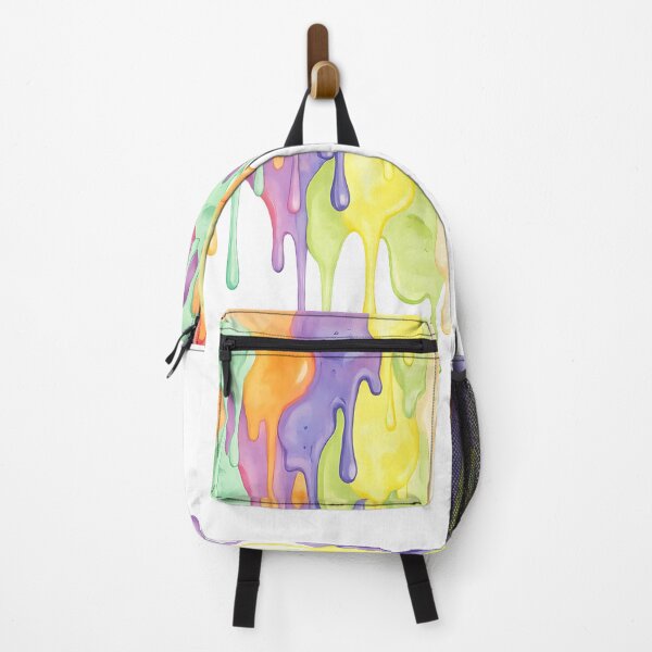 Item preview, Gelato Melt – Abstract Watercolor Drip Sticker designed and sold by MyTutina.