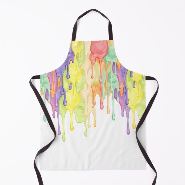 Item preview, Gelato Melt – Abstract Watercolor Drip Sticker designed and sold by MyTutina.