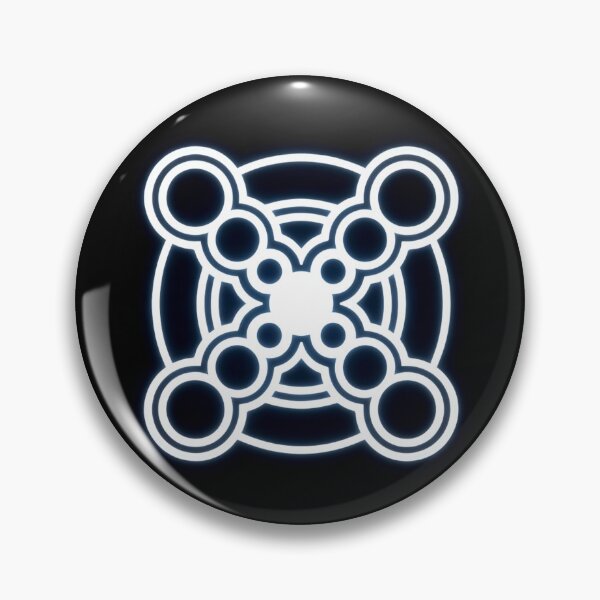 Item preview, Crop circle neon white designed and sold by MessageToEarth.