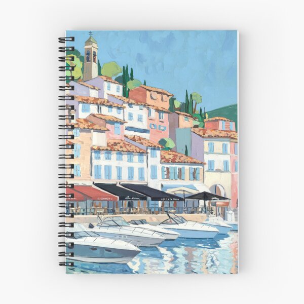 Item preview, Cassis France Harbor Scene | Colorful Port Town designed and sold by CARRAANN.
