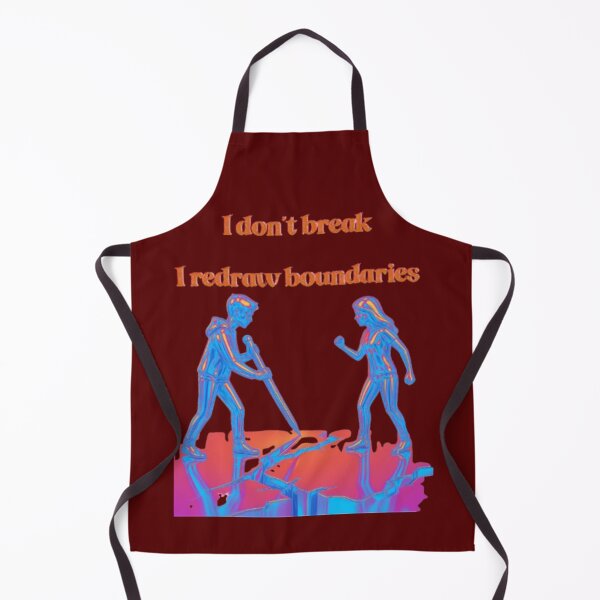 Item preview, Redrawing Boundaries | Bold Thermal Art Empowerment Quote designed and sold by Miheerala.