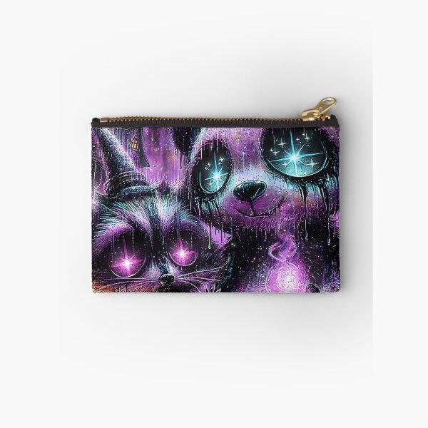 Item preview, Cosmic Gothic Panda  Purple Galaxy Dream designed and sold by DonaldWaltersxx.