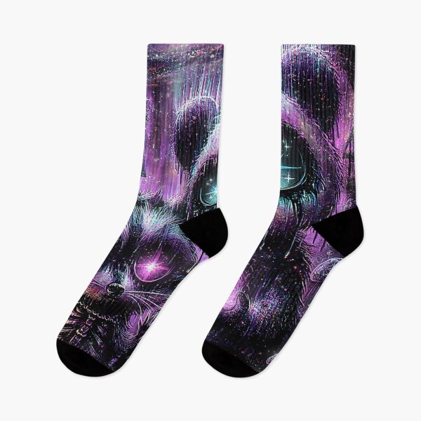 Item preview, Cosmic Gothic Panda  Purple Galaxy Dream designed and sold by DonaldWaltersxx.