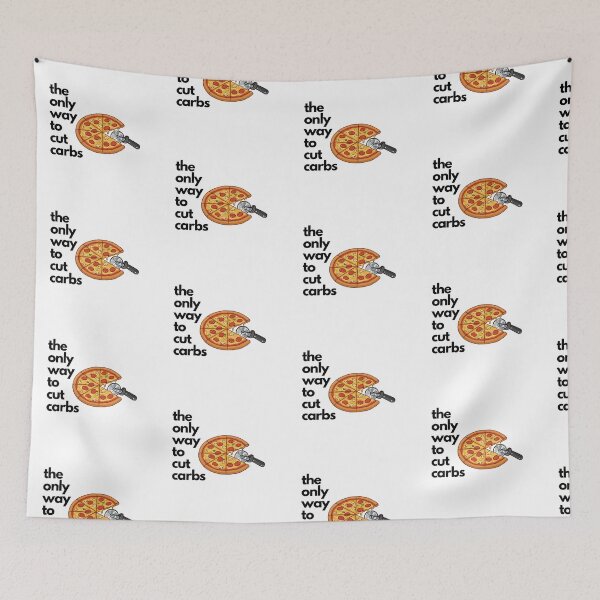 Item preview, Cut Pizza Not Carbs designed and sold by rd-rd2b-apparel.