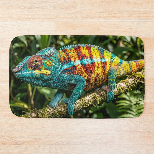 Item preview, Panther chameleon in the middle of a color change designed and sold by Malisa345.