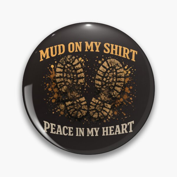 Item preview, Peace In My Heart Muddy Hiking designed and sold by SplashTastic.