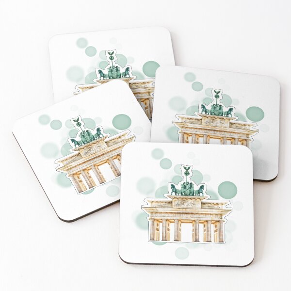 Item preview, Brandenburg Gate Berlin Germany Landmark Design designed and sold by iamKRUK.