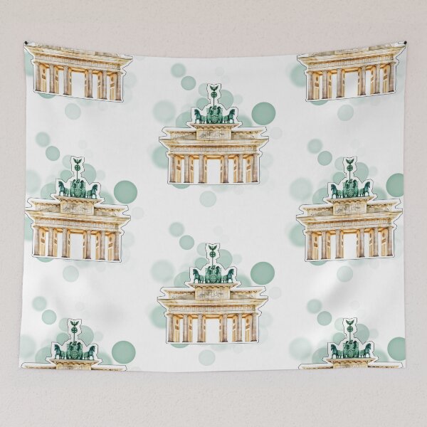 Item preview, Brandenburg Gate Berlin Germany Landmark Design designed and sold by iamKRUK.
