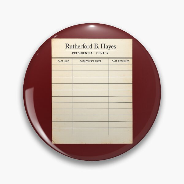 Item preview, Rutherford B Hayes  designed and sold by Broken Antler Designs .