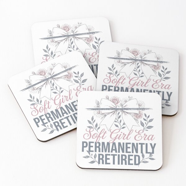 Item preview, Soft Girl Era Retired Funny Aesthetic Quote designed and sold by FlamaC.