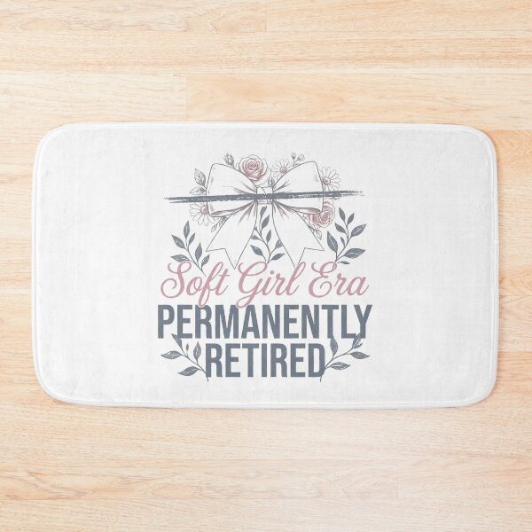 Item preview, Soft Girl Era Retired Funny Aesthetic Quote designed and sold by FlamaC.