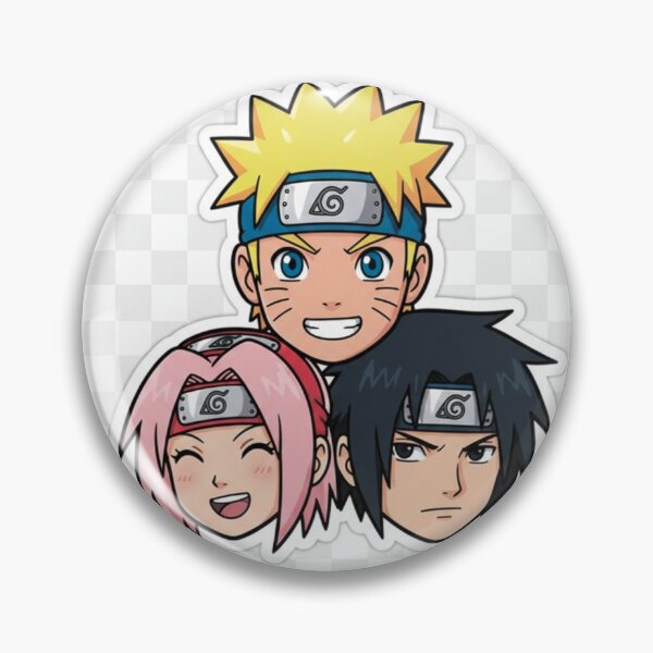 Item preview, Team 7 Ninja Trio Anime Chibi Design designed and sold by WellitonSouza.
