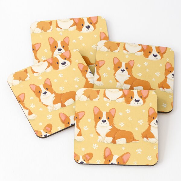 Item preview, Adorable Corgi Dog Puppy Pattern Cute Pet Lover designed and sold by NicolasGlowArt.