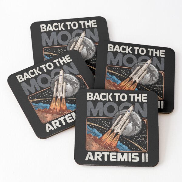 Item preview, Artemis II Back To The Moon Mission Space Exploration Rocket Launch designed and sold by Bongocomic.