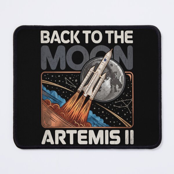 Artikelvorschau, Artemis II – Mission „Zurück zum Mond“: Raketenstart zur Weltraumforschung entworfen und verkauft von Bongocomic.