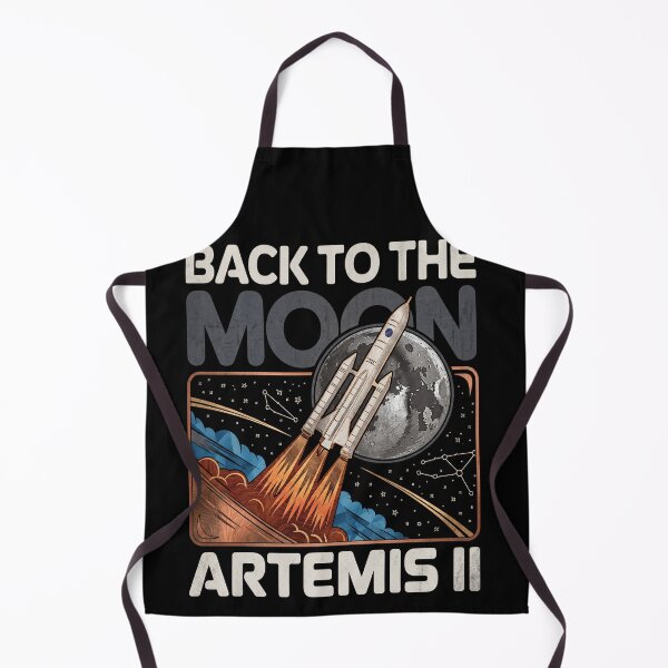 Item preview, Artemis II Back To The Moon Mission Space Exploration Rocket Launch designed and sold by Bongocomic.