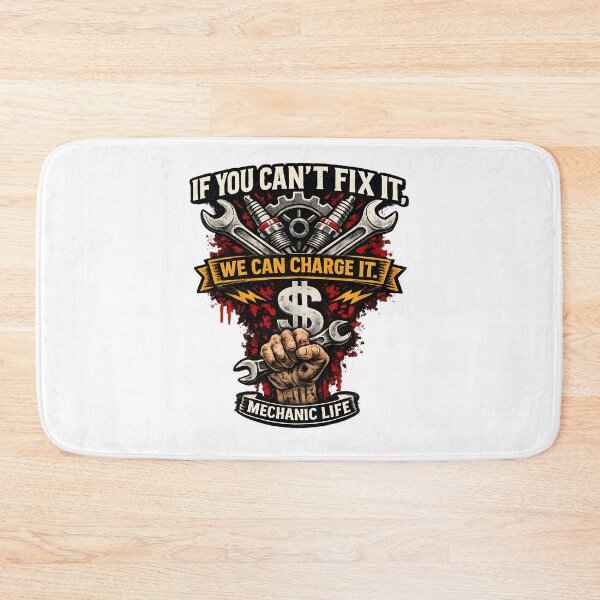 Item preview, If You Can’t Fix It We Can Charge It – Funny Mechanic Shirt – Sarcastic Garage Humor designed and sold by Paddy36777.