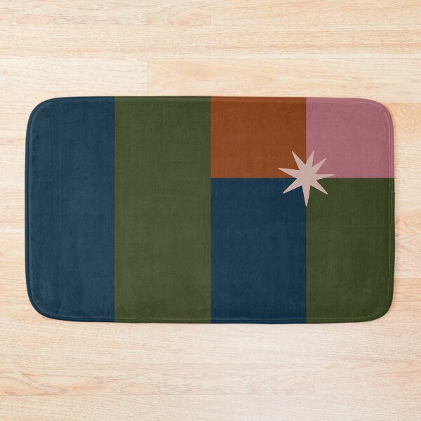 Item preview, Retro Geometric Color Block – Abstract Mid Century Pattern designed and sold by prikanashiro.