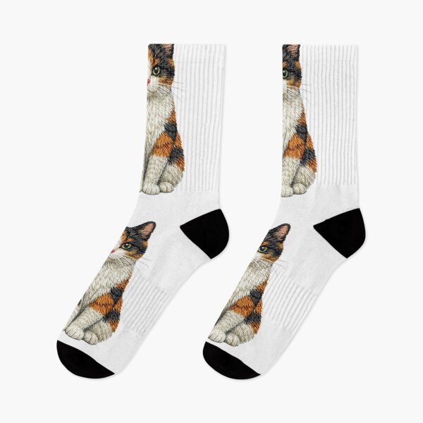 Item preview, Calico Cat Embroidered Patch Design designed and sold by mybunnyparadise.