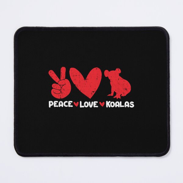 Item preview, Peace - Love - Koalas Animals lover designed and sold by GabbyKash.