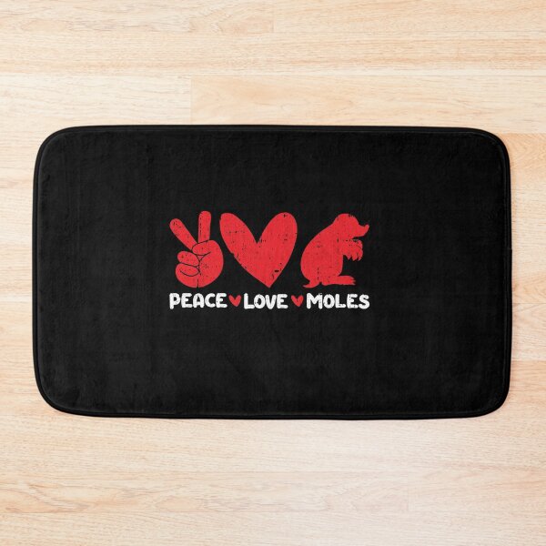Item preview, Peace - Love - Moles Animals lover designed and sold by GabbyKash.