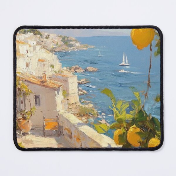 Item preview, Menton France Coastal View with Lemons designed and sold by CARRAANN.