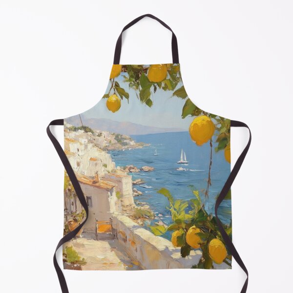 Item preview, Menton France Coastal View with Lemons designed and sold by CARRAANN.