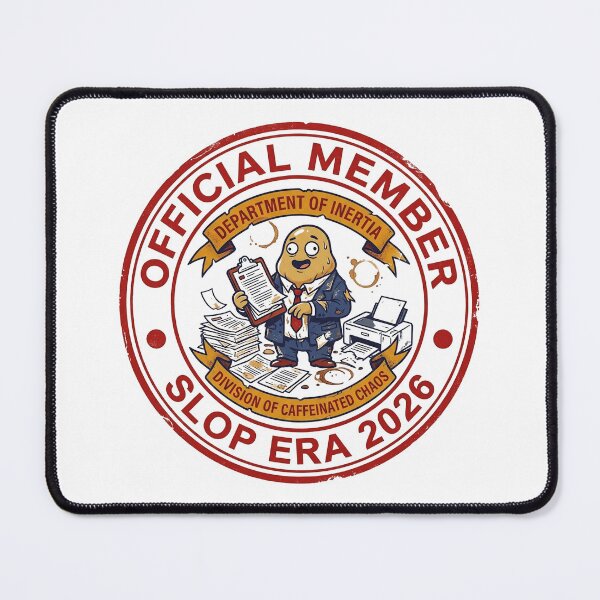 Item preview, Slop Era Official Member Ironic Trend designed and sold by FlamaC.