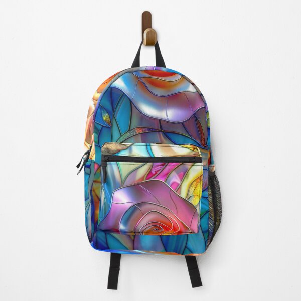 Item preview, Floral Stained Glass Art designed and sold by MargaretWiktor.
