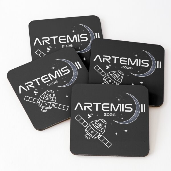 Item preview, Artemis II 2026 Lunar Mission Spacecraft Exploration Design designed and sold by Bongocomic.
