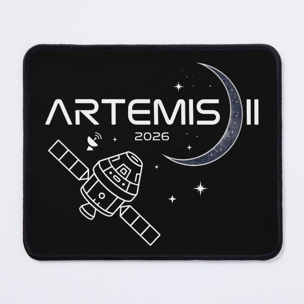 Item preview, Artemis II 2026 Lunar Mission Spacecraft Exploration Design designed and sold by Bongocomic.