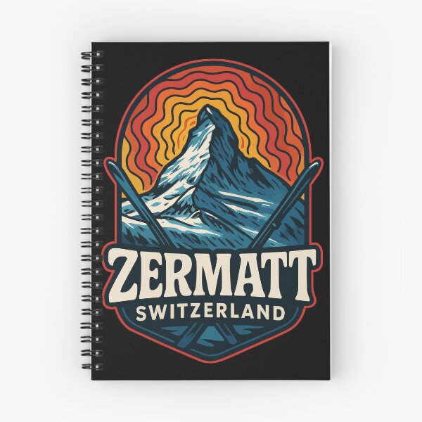 Item preview, Zermatt Switzerland Europe Trippy Art Travel designed and sold by TomFrontierArt.