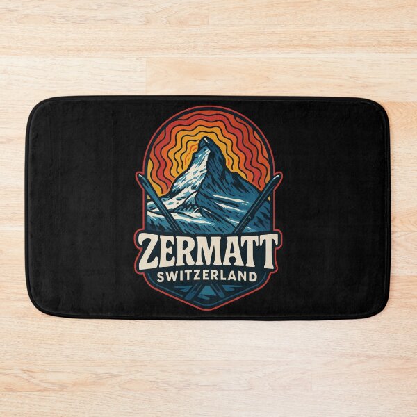 Item preview, Zermatt Switzerland Europe Trippy Art Travel designed and sold by TomFrontierArt.