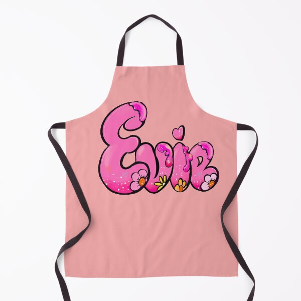 Item preview, Evie name with flowers - pink floral aesthetic  designed and sold by Artonmytee.