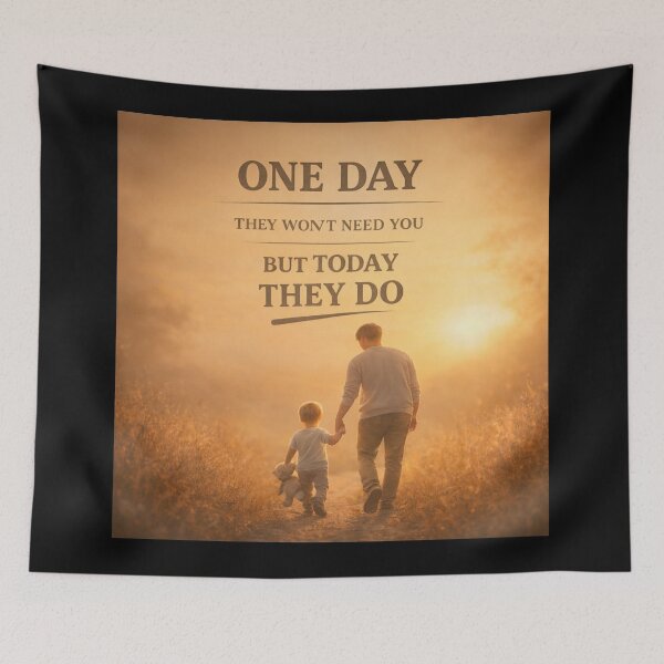 Item preview, One Day They Won’t Need You Dad Shirt – Father Son Quote Shirt – Emotional Dad Gift – Fatherhood Shirt – Meaningful Parenting Tee designed and sold by TKOprintdesigns.
