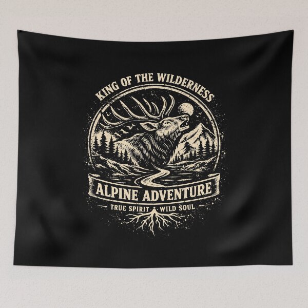 Item preview, King Of The Wilderness Alpine Adventure designed and sold by SplashTastic.