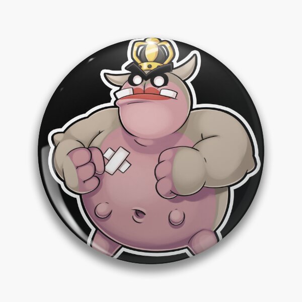 Item preview, Mewgenics Queen Hippo Sticker designed and sold by FennEric.