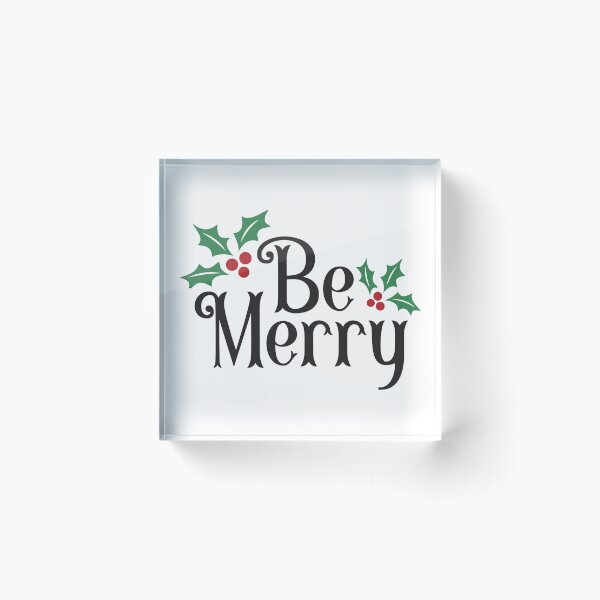Item preview, Be Merry designed and sold by Texas Southern Studio.