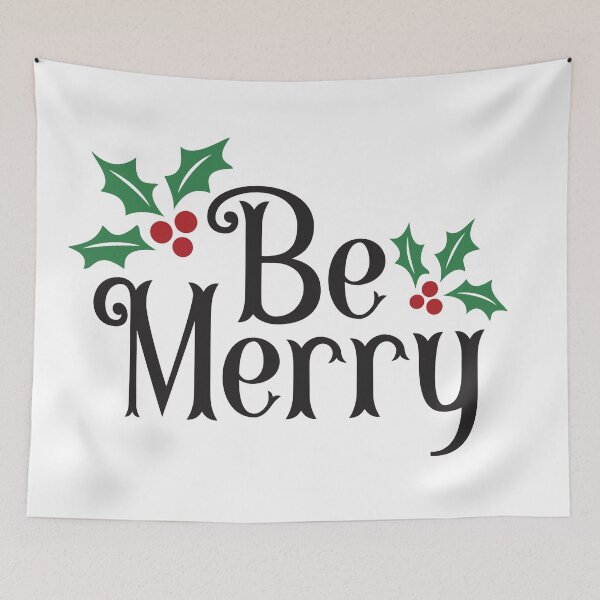 Item preview, Be Merry designed and sold by Texas Southern Studio.