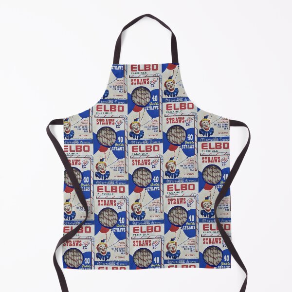 Item preview, Elbo Vintage Soda Straw Packaging – Retro Drink Design designed and sold by PIXEL POP DESIGNS - Beyond the Norm!.