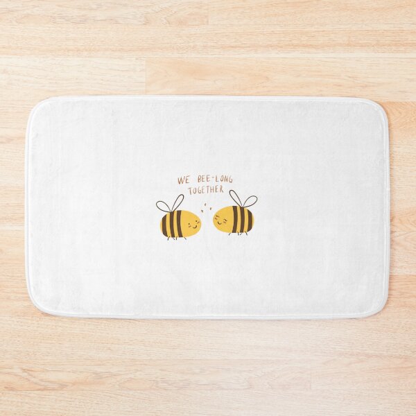 Item preview, We Bee Long Together Cute Bee Couple Funny Love Pun Valentine Gift Design designed and sold by PixelVibe Art.