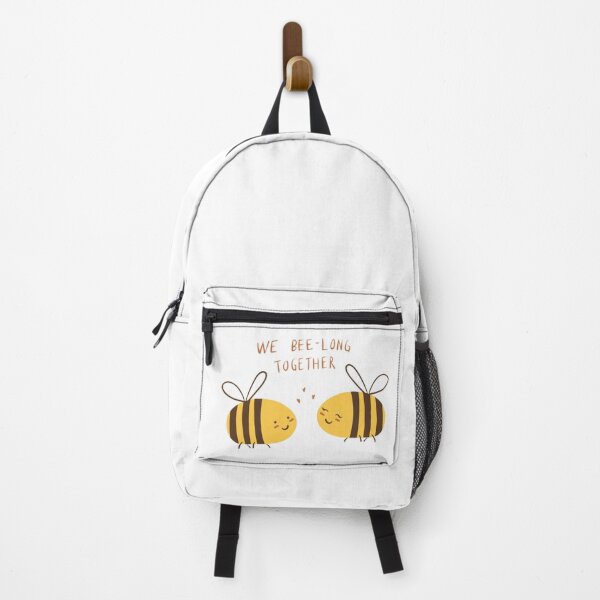 Item preview, We Bee Long Together Cute Bee Couple Funny Love Pun Valentine Gift Design designed and sold by PixelVibe Art.
