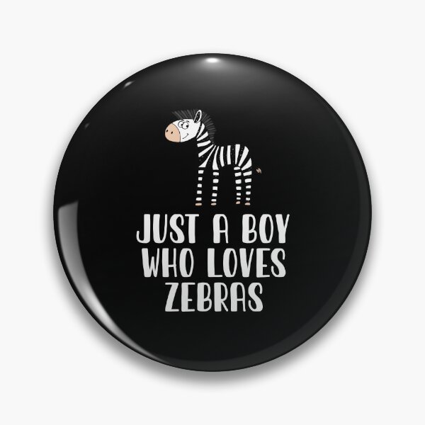 Item preview, Just A Boy Who Loves Zebras  designed and sold by CosmoKitsch.